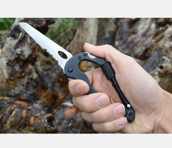 5in1 Aluminum Climbing Hook Gear